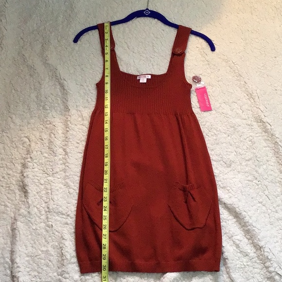 Exhilaration Smock Tunic Sweater Vest - Picture 6 of 10